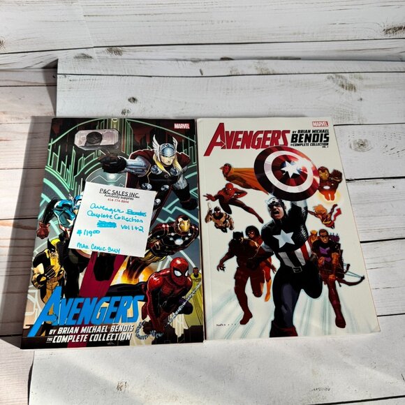 Avengers Complete Collection Volume 1 & 2 Paperback Superheroes Comic Paperback - Picture 12 of 16